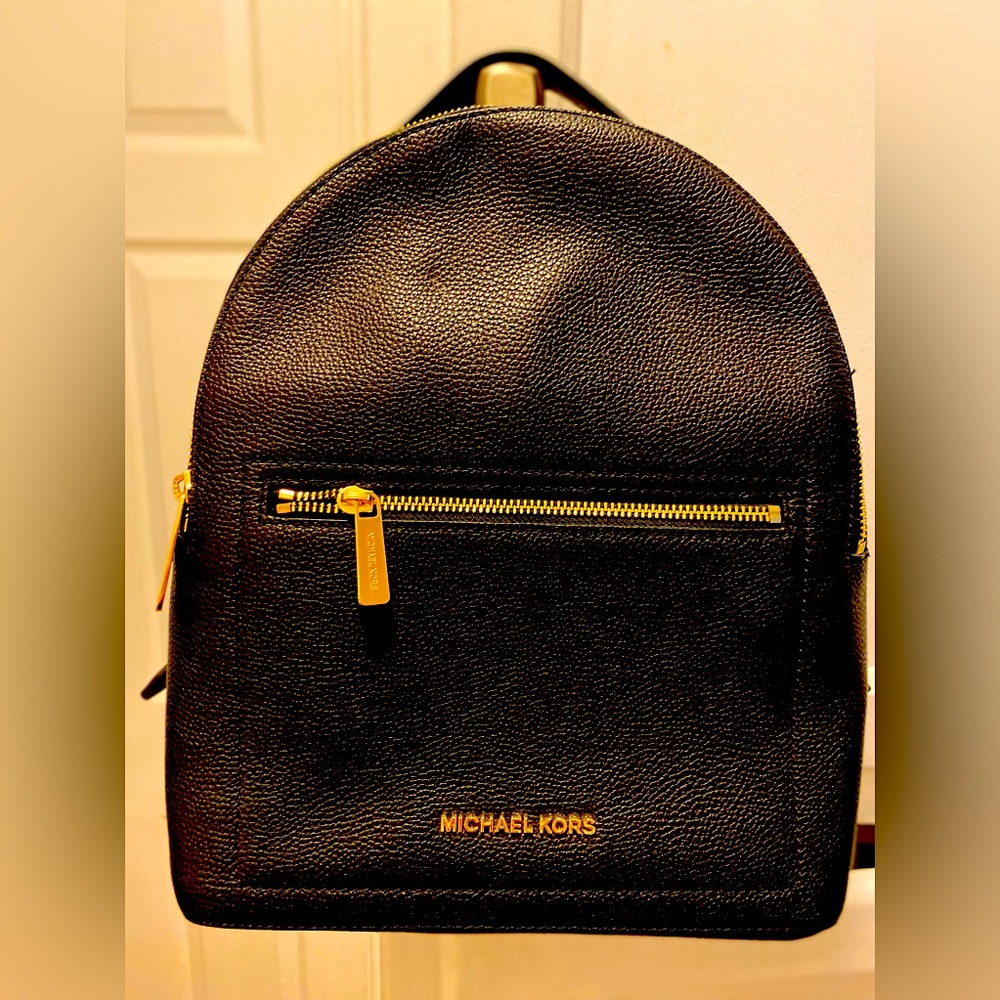 NWT Black Michael Kors Jessa Backpack Purse 🎒 - Picture 3 of 4